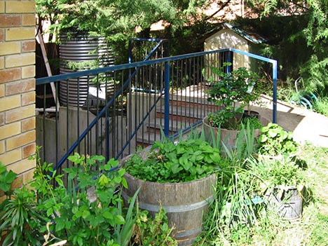 Outdoor handrail 4