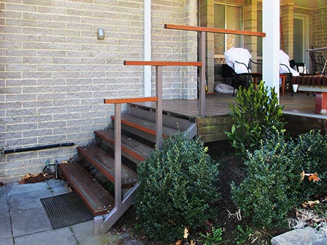 Outdoor handrail 10